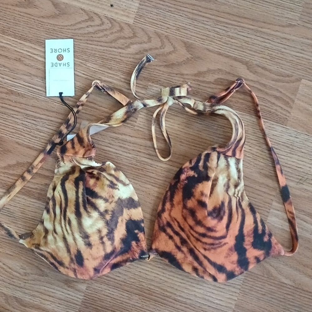 Shade & Shore swimsuit top underwire women's bikini, top only multiple sizes